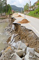 Image showing Land Slide Destruction