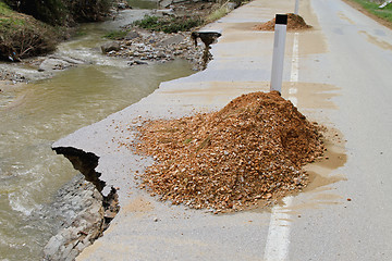 Image showing Road Erosion