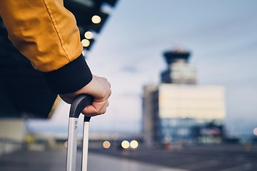 Image showing Close-up shot of luggage