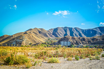 Image showing Mountain scenery in Andalucia, Spain