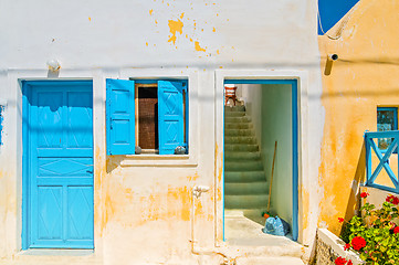 Image showing Santorini beautiful buildings