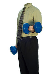 Image showing Office Exercise