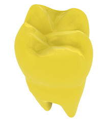 Image showing Colorful tooth. 3d illustration