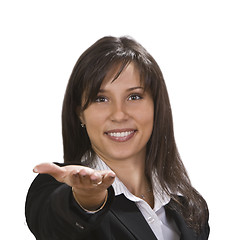 Image showing Woman with a positive attitude