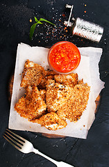 Image showing fried fish