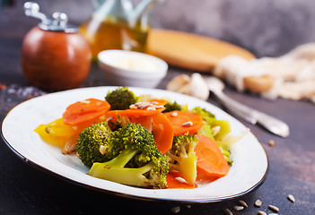 Image showing fried vegetables