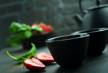 Image showing tea in teapot