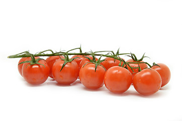 Image showing Red cherry tomato