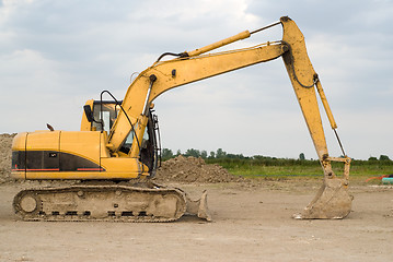 Image showing Backhoe