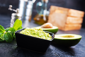 Image showing avocado sauce