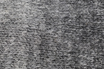Image showing knitted gray wool texture