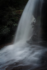 Image showing Under the veil - natures wonderful waterfalls