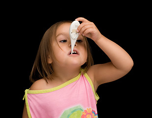 Image showing Sick Child