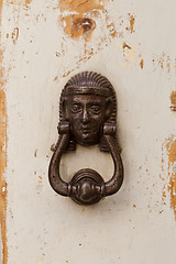 Image showing Ancient italian door knocker.