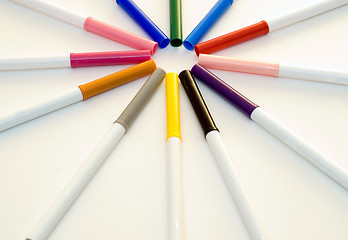Image showing Coloring Markers