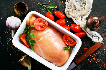 Image showing raw chicken