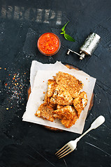 Image showing fried fish