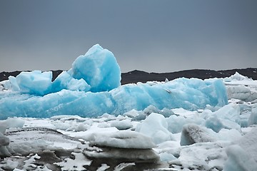 Image showing Glacial lake in Iceland