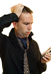 Image showing Confused Accountant