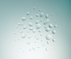 Image showing cosmetic liquid drops