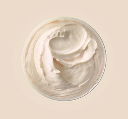 Image showing jar of cosmetic cream