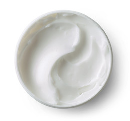 Image showing white cocmetic cream