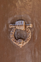 Image showing Ancient italian door knocker.