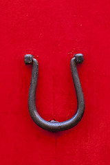 Image showing Ancient italian door knocker