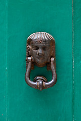 Image showing Ancient italian door knocker.