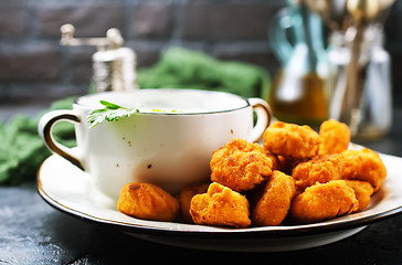 Image showing chicken popcorn