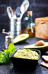 Image showing avocado sauce