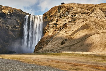 Image showing Waterfall in Iceland