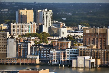 Image showing Rotterdam panoramic view