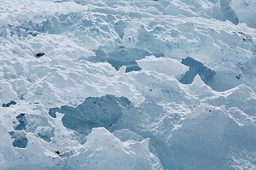 Image showing Block of glacier ice