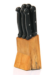 Image showing knifes block