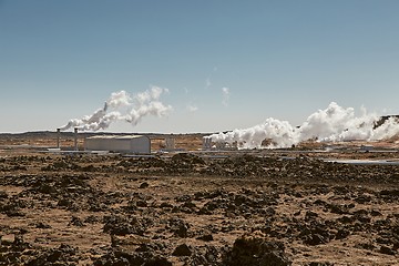 Image showing Geothermal power plant