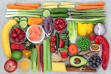 Image showing Large Super Food Selection