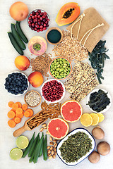 Image showing High Fibre Food for Good Health