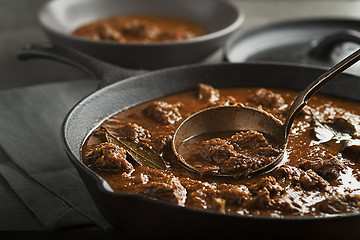 Image showing Beef stew - goulash