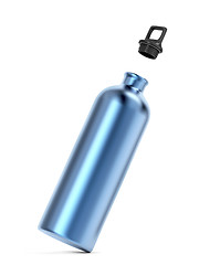 Image showing Aluminum water bottle