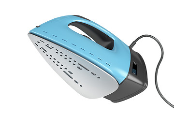 Image showing Modern steam iron