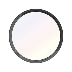 Image showing UV filter isolated on white