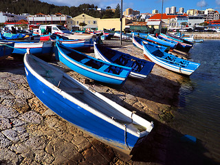 Image showing Small Fishing Boats.