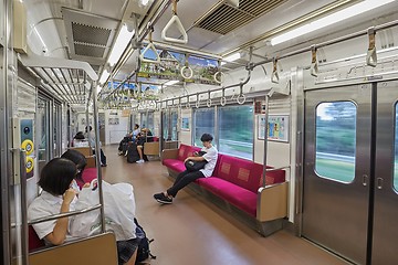 Image showing Local Train in Japan