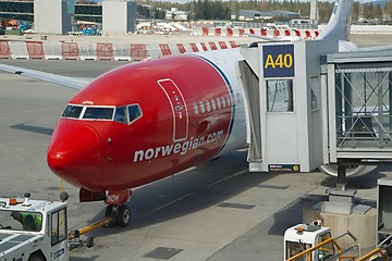 Image showing Plane at the airport