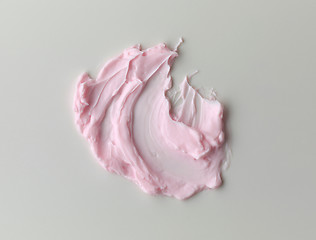 Image showing pink cosmetic cream