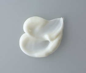 Image showing white cosmetic cream