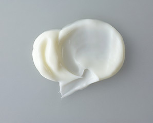 Image showing white cosmetic cream