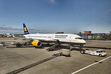 Image showing Airliner of Icelandair