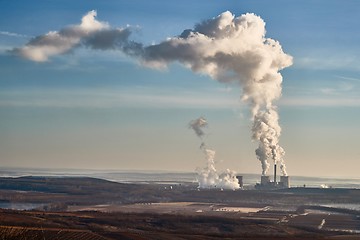 Image showing Power Plant Smoke